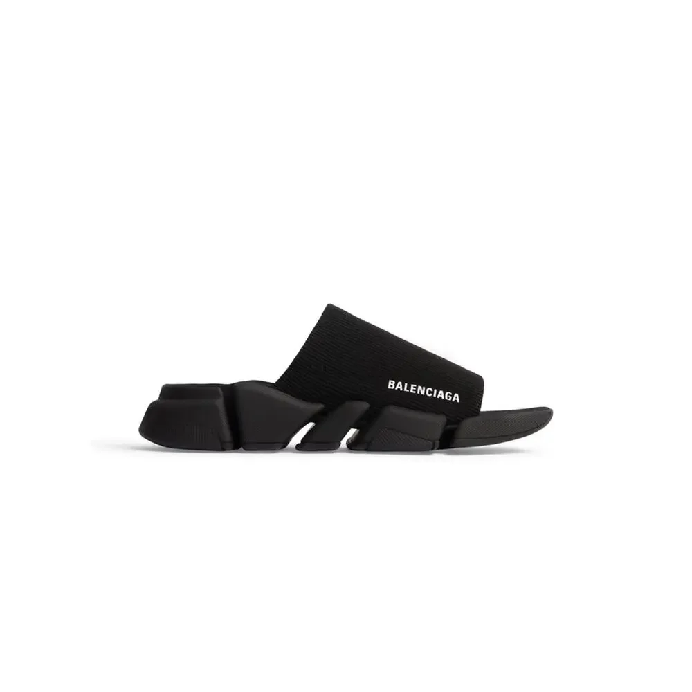 BALENCIAGA MEN'S SPEED 2.0 RECYCLED KNIT SANDAL SIZE 9US or 42 EU  750$